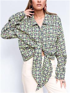 شومیز جلو گره ای