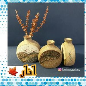 گلدان صنایع دستی، کادوئی، تزئینی، نقاشی های با دست، منحصر به فرد