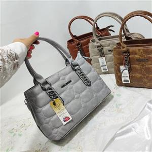 کیف رو دوشی زنانه ورنی دوخانه
