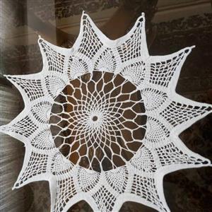 رومیزی مدل توت فرنگی