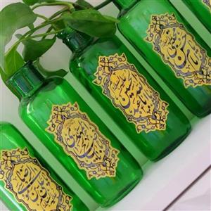 گلدان مذهبی سبز  با اسامی ائمه