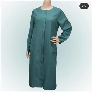 مانتو زنانه مدل راسته چاک از پهلوها سایز بزرگ