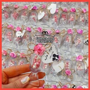 گیفت شکلاتی با مروارید خوراکی