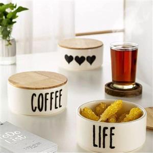 بانکه های سرامیکی درب چوبی، ابعاد 7 در 14 ، ساخت ایران