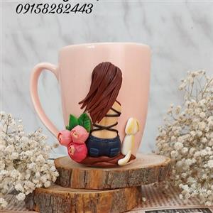 ماگ عروسکی سرامیکی