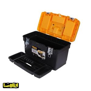 جعبه ابزار مهر مدل JMT 16 قفل فلزی اینچ Mehr JMT16 Size 16Inch Tool Box 