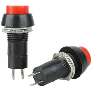 کلید فشاری بدنه 35 میلیمتر رنگ زرد EZ58
