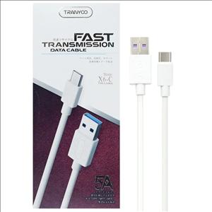کابل شارژ ترانیو اورجینال TRANYOO X6 (تایپ سی)