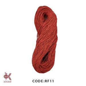 نخ رافیا کاغذی قرمز 340 گرمی کد 011