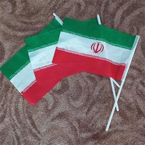 عدد پرچم دستی ایران 20 در 30