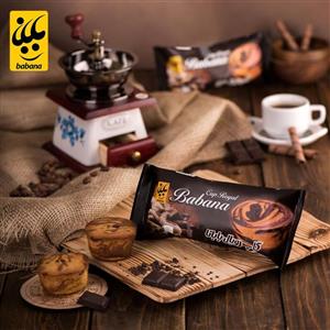 کیک کاپ رویال دوقلو بابانا60 گرم -36 عددی