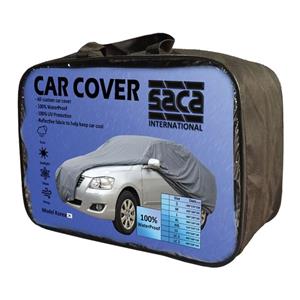 چادر خودرو ساکا سایز M برای پراید و تیبا 1 و تیبا 2 و کوئیک و 206 و 207