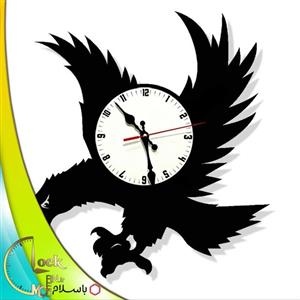 ساعت دیواری طرح عقاب کد 672