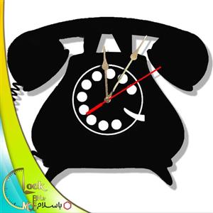 ساعت دیواری طرح تلفن کد 492