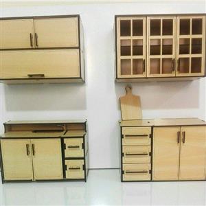 کابینت عروسک، آشپزخونه باربی ، مینی آشپزخانه