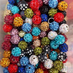 توپک سواروسکی رنگی فروش تک رنگ دانه ای