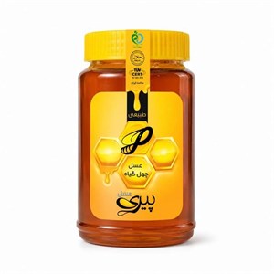 عسل چهل گیاه طبیعی 1000 گرمی با ضمانت نامه کتبی و برگه آزمایش همراه عسل