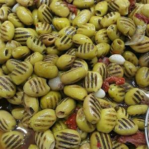 زیتون کبابی روغنی