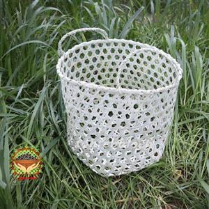 پک 3 عددی سبد لباس و اسباب بازی حصیری لانه زنبوری