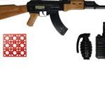 تفنگ اسباب بازی گلدن گان مدل AK_47