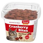 تشویقی گربه سانال مدل Cranberry and Chicken Bites وزن 75 گرم