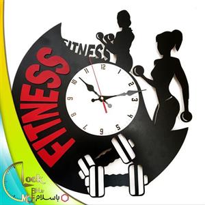 ساعت دیواری طرح بدنسازی کد 354