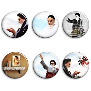 پیکسل افرا توس طرح های متنوع امام خمینی7 (ره) بسته 6 عددی