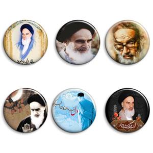 پیکسل افرا توس طرح های متنوع امام خمینی 2 (ره) بسته 6 عددی