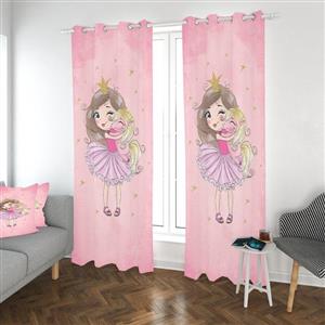 پرده اتاق کودک طرح باربی