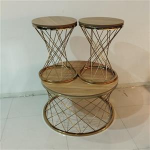 میز جلو مبلی مدل حصیری