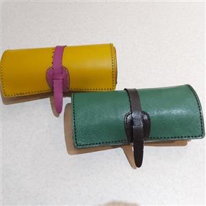 جامدادی رولی چرم دستدوز