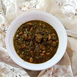 خورش ( خورشت ) قورمه سبزی خانگی جاافتاده