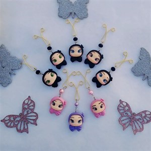 گیره روسری خمیری کد 012