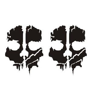 برچسب موتورسیکلت لیزارد مدل اسپورت طرح گوست کالاف دیوتی  کد LZD-1034 بسته دو عددی