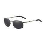 عینک آفتابی مردانه مدل P.201968 Polarized Gun Metal