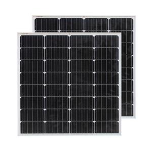 پنل خورشیدی تیسو مدل TM100W-18v ظرفیت 100وات مجموعه 2 عددی 