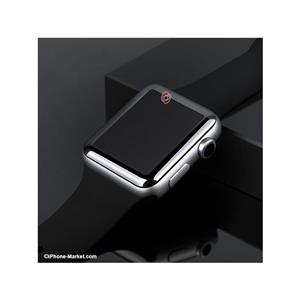 محافظ صفحه نمایش تمام چسب شیشه ای پیکسی  مدل 4D  مناسب اپل واچ سایز 42 میلی متر Pixie 4D Full Glue Glass Screen Protector For Apple Watch 42mm