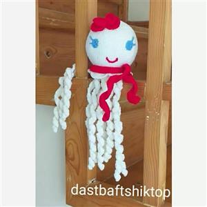 عروسک بافتنی مدل هشت پا