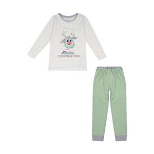 ست تی شرت آستین بلند و شلوار دخترانه ناربن مدل 1521432-41 Narbon Long Sleeve T-Shirt And Pants Set For Girls 