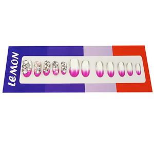 ناخن مصنوعی لمون مدل fd12 مجموعه 12 عددی