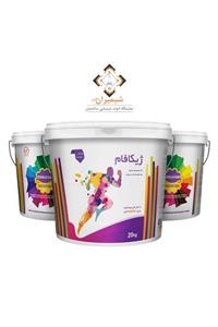 رنگ پایه سیمانی ژیکاوا مدل نانو ژیکا فام وزن 4 کیلو گرم