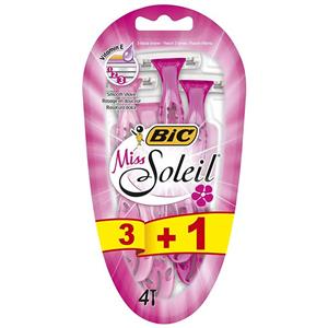 خود تراش بیک مدل Miss Soleil  بسته 4 عددی