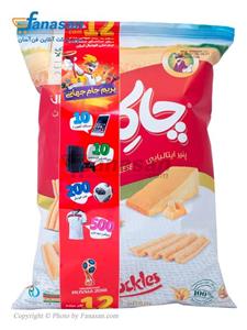 چیپس غلات با طعم پنیر ایتالیایی چاکلز مقدار 45 گرم