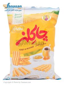 چیپس غلات با طعم عسل و خردل چاکلز مقدار 85 گرم Chuckles Cereal Chips With Flavor of Honey And Mustard 85gr 