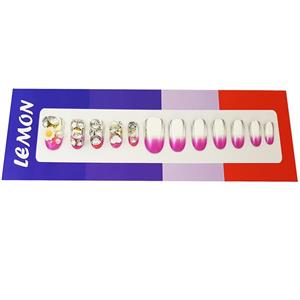ناخن مصنوعی لمون مدل sun12 مجموعه 12 عددی