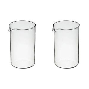 شیشه یدک فرنچ پرس مدل بهراد 350 بسته 2 عددی
