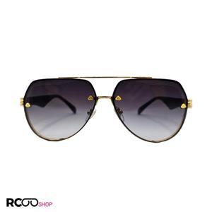 عینک آفتابی میباخ با فریم خلبانی طلایی و لنز دودی سایه روشن مدل 61070