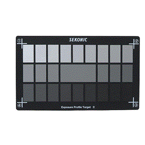 کارت خاکستری سکونیک Sekonic Exposure Profile Target II