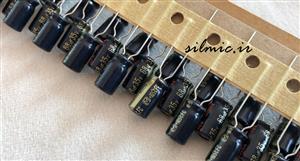 خازن های فای 68 میکرو فاراد 35 ولت سری FC پاناسونیک سری آدیو low impedance