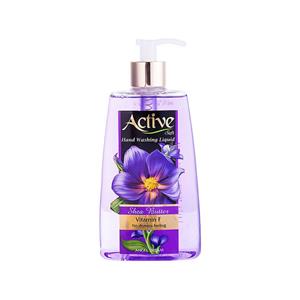 مایع دستشویی شفاف 450 میلی لیتر بنفش اکتیو Active Clear Washing Liquid Purple 450ml